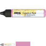 Χρώμα-Στυλό για Διακόσμηση Κεριών KREUL Candle Pen 29ml, Ροζ