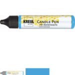Χρώμα-Στυλό για Διακόσμηση Κεριών KREUL Candle Pen 29ml, Γαλάζιο