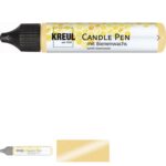 Χρώμα-Στυλό για Διακόσμηση Κεριών KREUL Candle Pen 29ml, Χρυσό