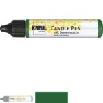 Χρώμα-Στυλό για Διακόσμηση Κεριών KREUL Candle Pen 29ml, Πράσινο