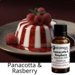 Άρωμα για κερί και σαπούνι, Pannacotta & Raspberry