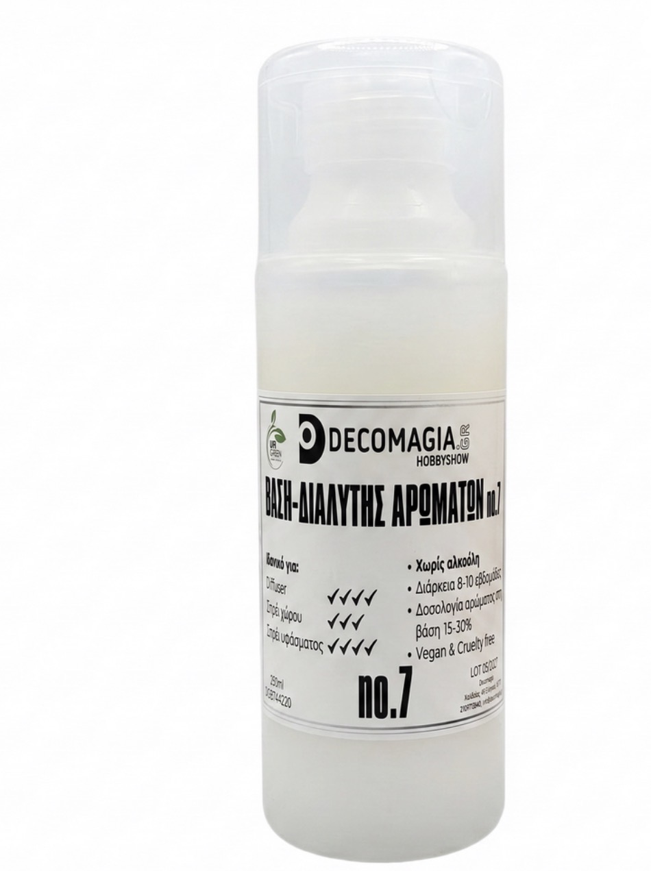 Screenshot Διαλύτης και Βάση Αρωμάτων για Diffuser και Σπρέι υφασμάτων 250ml, no7 - Image 1